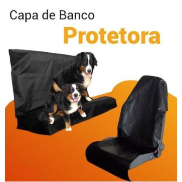 Imagem de Kit Capa Protetora De Banco Dianteiro E Traseiro - Carrhel - Carrhel 