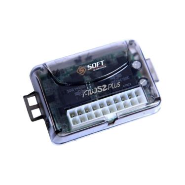 Imagem de Centralina para Vidros Elétricos Aw52plus Antiesmagamento Configurável Via Bluetooth para Diversos Veículos Soft