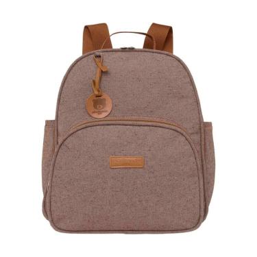 Imagem de Mochila de Maternidade Pirulitando Baby Sentimento Marrom