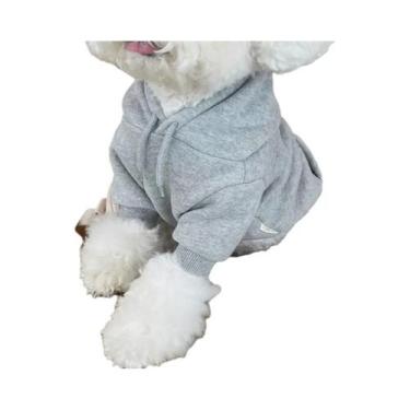 Imagem de Hoodies Quentes E Macios Para Cães Pequenos E Médios, Roupas Confortáv