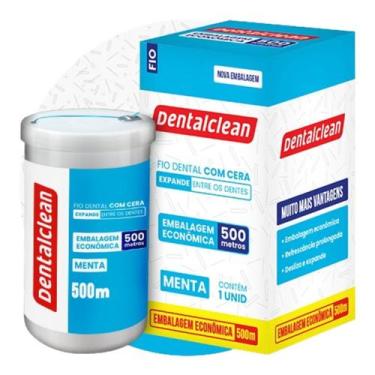 Imagem de Fio Dental Ultra Deslizante Com Cera Menta Dentalclean 500m