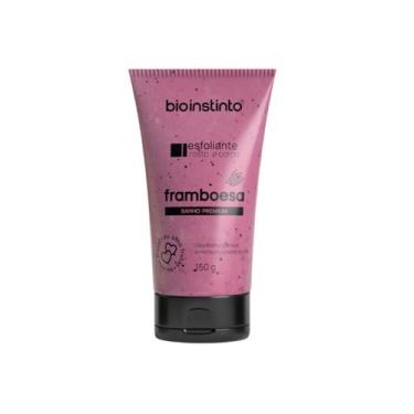 Imagem de Creme Esfoliante Corporal Bio Instinto Rosto e Corpo 150g Sabor:Frambo