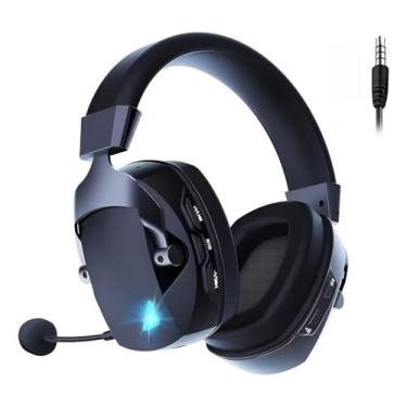 Imagem de Headset Gamer Fone De Ouvido com Fio V5.3 Preto - Delta