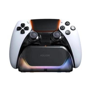 Imagem de Suporte De Carregamento Para Controle De Jogo PS5 Com Iluminação RGB P