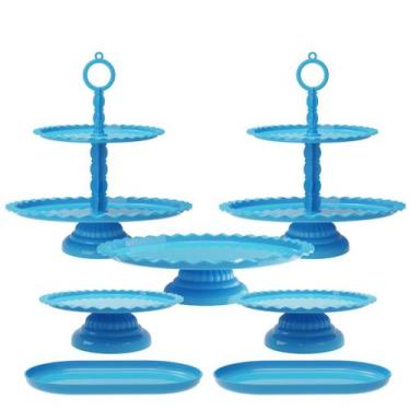 Imagem de Kit 7 Peças Torre Grande Decorativa Festas Aniversário - Confeita, AC 