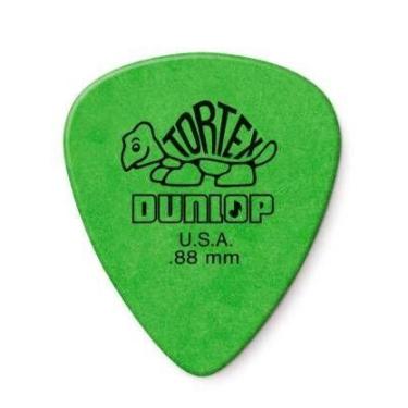 Imagem de Palheta Tortex 0.88mm Verde Pct C/ 6 Un 418r.88 Dunlop (1344) F108