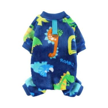 Imagem de Macacão De Fleece Quente Para Animais De Estimação, Casaco Para Cães E
