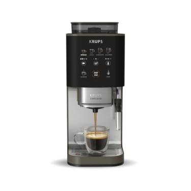 Imagem de Máquina de Café Automática Krups Coffee Crush CCE1, Moagem na Hora, 15 Bares, Super Compacta, 5 Níveis de Moagem, Multibebidas (Espresso, Lungo, Cold Brew, Cappuccino), Painel Intuitivo, 220V