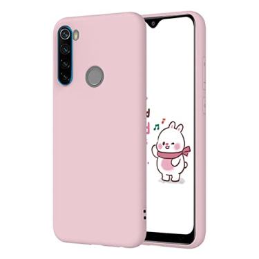 Imagem de Capa de silicone macio de cor sólida Candy para Xiaomi para Redmi Note 8T 8 7 7A 6 6A 5 Pro Capa de telefone fosca de TPU macia para Redmi Note 9 9S, rosa, para Redmi Note 9 Pro
