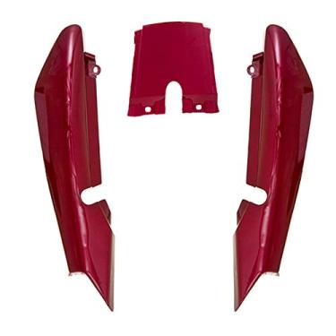 Imagem de Rabeta Kit 3 Peças Compativel Com Ybr 125 2005 Ate 2008 , Pro Tork , Vermelho