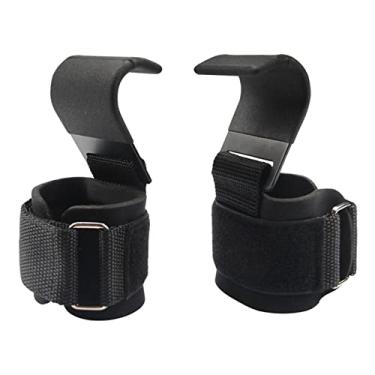 Imagem de Amagogo Gancho de Pacote, Alças Antiderrapantes, Suporte de, Powerlifting Lifting Chin Pull Fitness Treinamento Correias Ginásio Ginásio M, 1 gancho