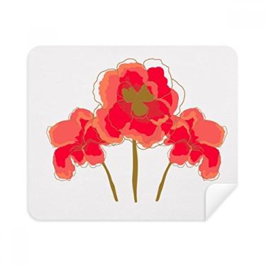 Imagem de Pano de limpeza de milho para pintura de flores, 2 peças, tecido de camurça