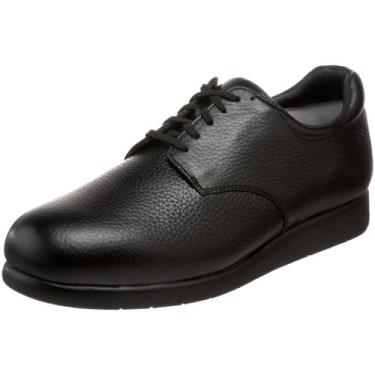 Imagem de Drew Shoe Duplo Masculino, Couro preto, 7.5