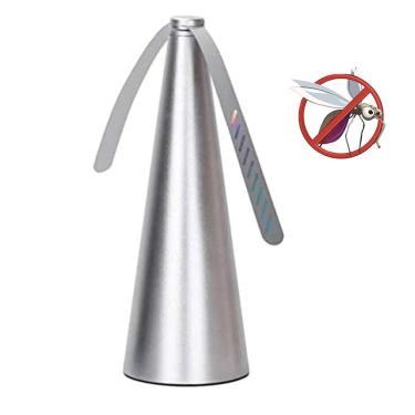 Imagem de Repelente Ventilador Espanta Moscas Inseto Mosquito Dengue Mesa Jardim Quintal Portatil