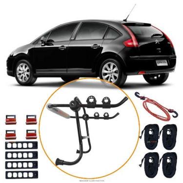 Imagem de Suporte Transbike Porta Malas Citroen C4 G2 G3 Para Até 2 Bikes