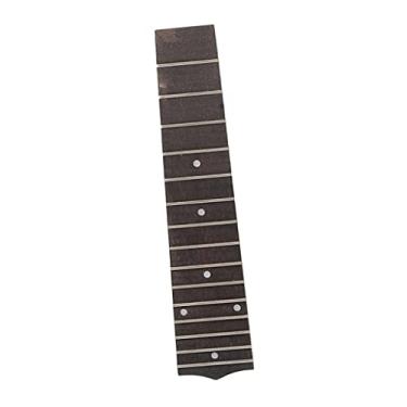 Imagem de Rosewood 15 21 Polegadas Ukulele Fretboard Ferramenta Luthier Peças de Reposição