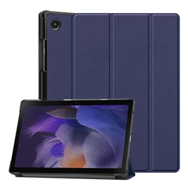 Imagem de Capa protetora de 10,5 polegadas compatível com capas para tablet Samsung Galaxy Tab A8 2021 com recurso de despertar automático para dormir CAIJI