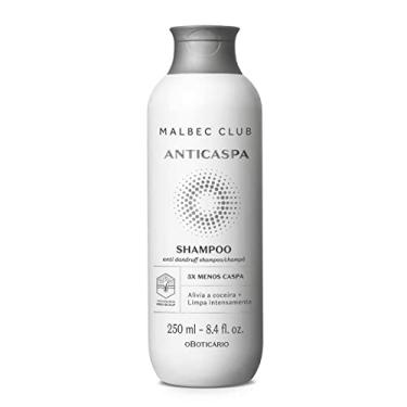 Imagem de O BOTICARIO MALBEC CLUB SHAMPOO ANTICASPA 250ml