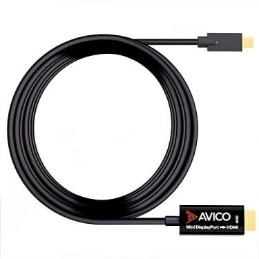 Imagem de Adaptador Mini DisplayPort 1.2 para HDMI 2.0 ativo – 4K 60hz HDR – 2K 144hz – 1080p 240hz – Cabo de 1,8 m – para monitores, TVs, PCs, MacBooks, projetores – Compatível com Thunderbolt 2