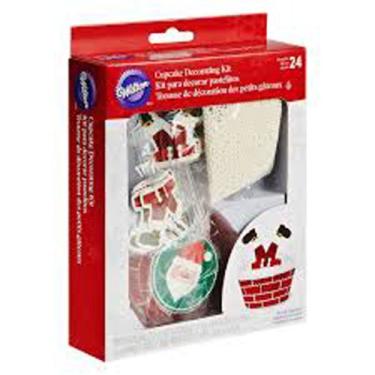 Imagem de Cupcake Decorating Kit Makes 24-Santa