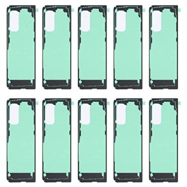 Imagem de HUANGYUNCHAO Acessórios telefônicos Para o Samsung Galaxy Fold SM-F900 10PCS Back Housing Cover adesivo Substituição do telefone celular