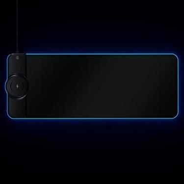 Imagem de K9186 Multifunctional RGB Lighting Mouse Pad With Wireless Charger
