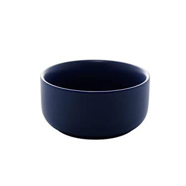 Imagem de Conjunto 3 Petisqueiras de Porcelana Nórdica Azul Escuro Matt 11cm x 5cm - Wolff