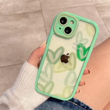 Imagem de Capa de telefone de geometria de pintura a óleo em aquarela para iPhone 13 12 11 Pro Max XR XS Max Soft à prova de choque Capa traseira transparente, T2, para iPhone XR