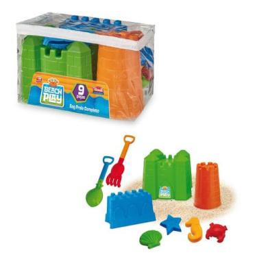 Imagem de Kit Praia Infantil Completo Beach Play Usual Brincar - Usual Brinquedo