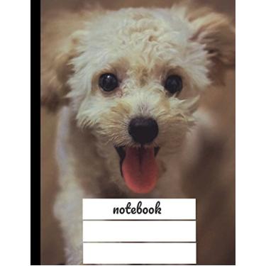 Imagem de Notebook: Toy Poodle Composition Book - Wide Rule - 100 Pages - Soft Cover
