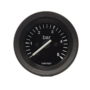 Imagem de Indicador Pressao Oleo 60Mm 5Bar M12X1,5 MB 321 SC 111 112 Fornecido Sem Iluminacao Mostrador Preto