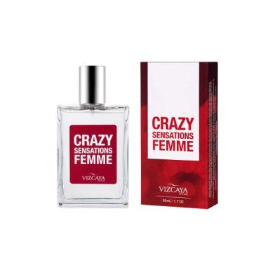 Imagem de Perfume Fragrância Crazy Sensations Femme 50ml - Vizcaya Parfum