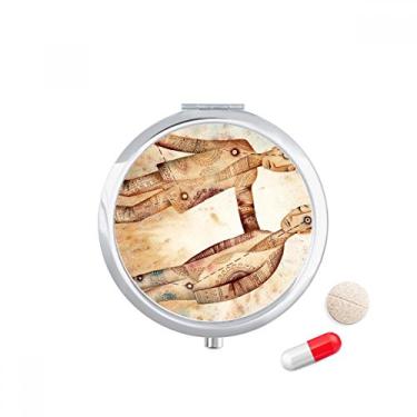 Imagem de Porta-comprimidos de maio de junho, gêmeos, constelação do zodíaco, caixa de armazenamento de remédios