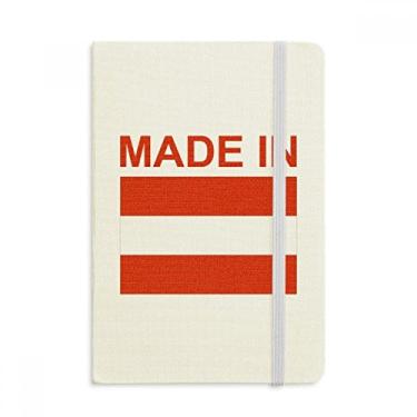 Imagem de Diário clássico feito na Áustria Country Love com capa dura em tecido oficial