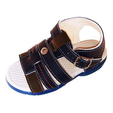 Imagem de Papete Sandália Infantil Masculino Menino 3866 Tam 27 Ao 34