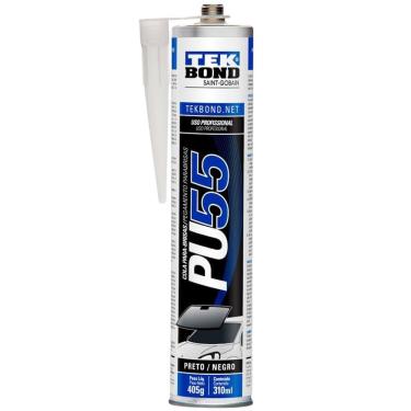Imagem de Cola Para-brisa PU55 Preta 405g 310ml Tekbond PU3185