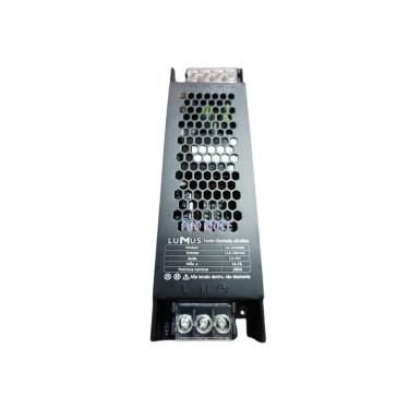 Imagem de Fonte Chaveada Ultrafina Slim 24V 8,3A 200W P/fita Led Cftv