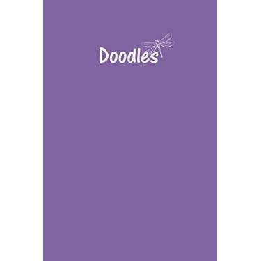 Imagem de Doodles Journal - Great for Sketching, Doodling, Project Planning or Brainstorming: Medium Ruled, Soft Cover, 6 X 9 Journal, Deluge Purple, 365 Pages