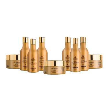 Imagem de Shampoo Ouro Line Golden 300ml - Limpeza Fortalecedora - Dyusar Cosmet