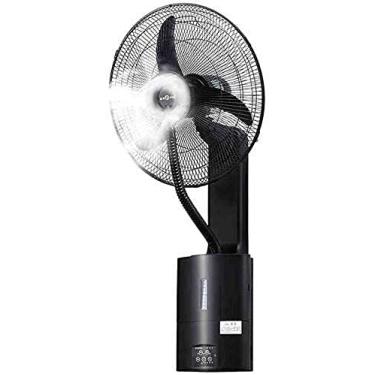 Imagem de Swing Wall-Mounted Fan, Indoor Oscillating Wall Mounted Fan 7m, 1.8L Water Tank, Environmental Protection, Low Temperature Cooling, Wall-Mounted Industrial ice Spray Fan |//146 (Size : Black)