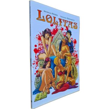 Imagem de Livro em Formato HQ Graphic Novel Lolitas Mauricio Nunes e Fernando Bernardo