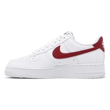 Imagem de Nike Tênis de basquete feminino moderno, clássico, Branco, vermelho, 9