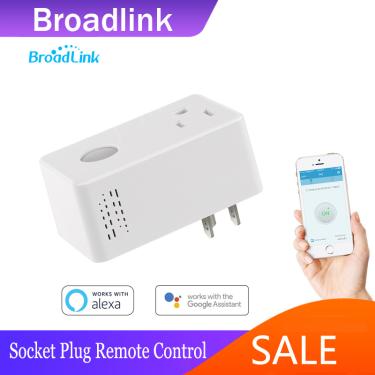 Imagem de Broadlink sp3 16a smart timer wifi socket plug para automação residencial inteligente controle sem