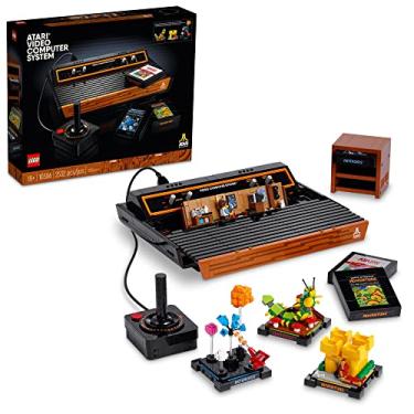 Imagem de LEGO Icons Atari 2600 Building Set 10306 - Retro Video Game Console and Gaming Cartridge Replicas, Featuring Minifigure and Joystick, Nostalgic 80s Gift for Gamers and Adults