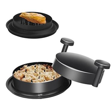 Imagem de Triturador de frango, forma alternativa de picar ou desfiar carne, garras de carne ou alças de triturador e nenhuma base deslizante, adequado para frango, porco, carne bovina, peru (preto), torcer e f