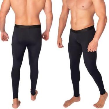 Imagem de KIT 5 Calça Térmica Proteção UV Bella Fiore Verão Segunda Pele Frio Moda Fitness Masculina-Masculino