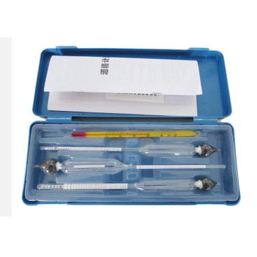 Imagem de Kit Alcoômetro Medidor Teor Alcoólico - Medidor De Álcool,  Para Cerveja Vinho Whisky