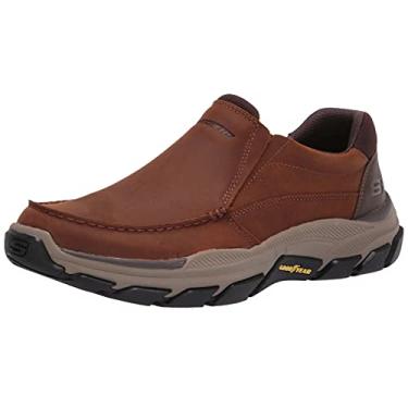 Imagem de Skechers Respected Catel masculino, Marrom escuro, 45