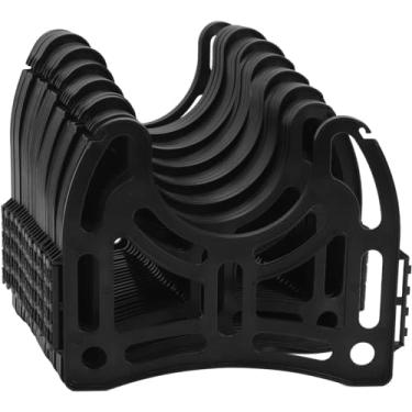 Imagem de Suporte para mangueira de esgoto RV Configuração rápida dobrável e colapso Kit de suporte de mangueira de esgoto de armazenamento pequeno, Suporte de mangueira de esgoto RV para drenagem ade