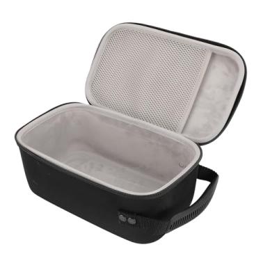 Imagem de Estojo de Armazenamento Rígido para SoundLink Max, Estojo de Transporte à Prova D'água para Viagem de Alto-falante Portátil Com Bolso de Malha, Preto